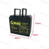 Ắc Quy LONG WP55-12N (12V-55Ah)
