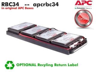 Ắc quy RBC34 thay thế cho ups Apc