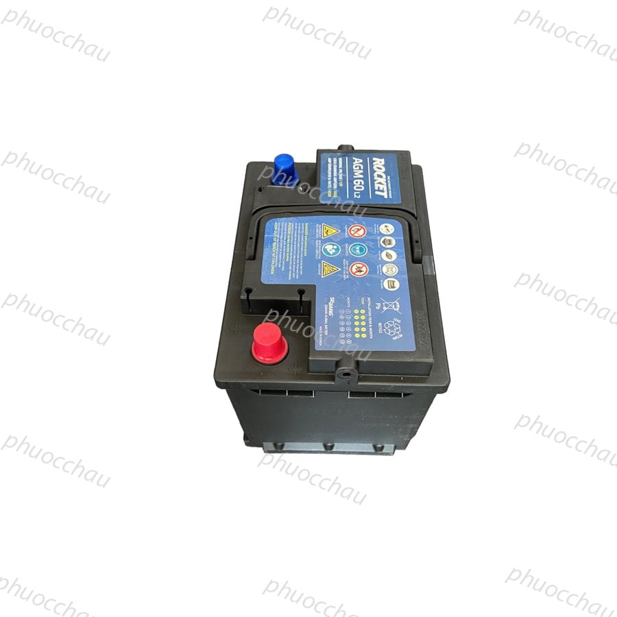 Ảnh minh họa Ắc Quy ROCKET AGM 60 L2 12V-60Ah 3