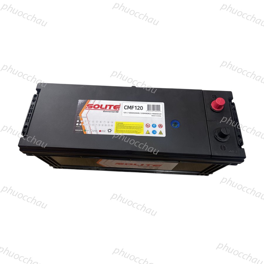 Ảnh minh họa Ắc Quy Solite CMF 120 (12V-120AH) 2