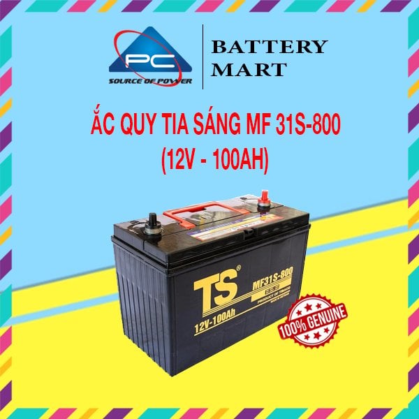Ảnh minh họa Ắc Quy Tia Sáng MF31S-800 12V-100Ah 1