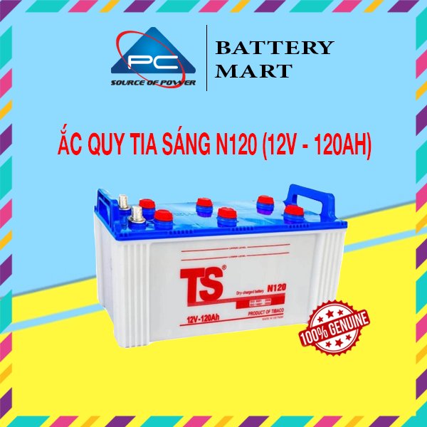Ảnh minh họa Ắc Quy Tia Sáng N120 12V-120Ah 1