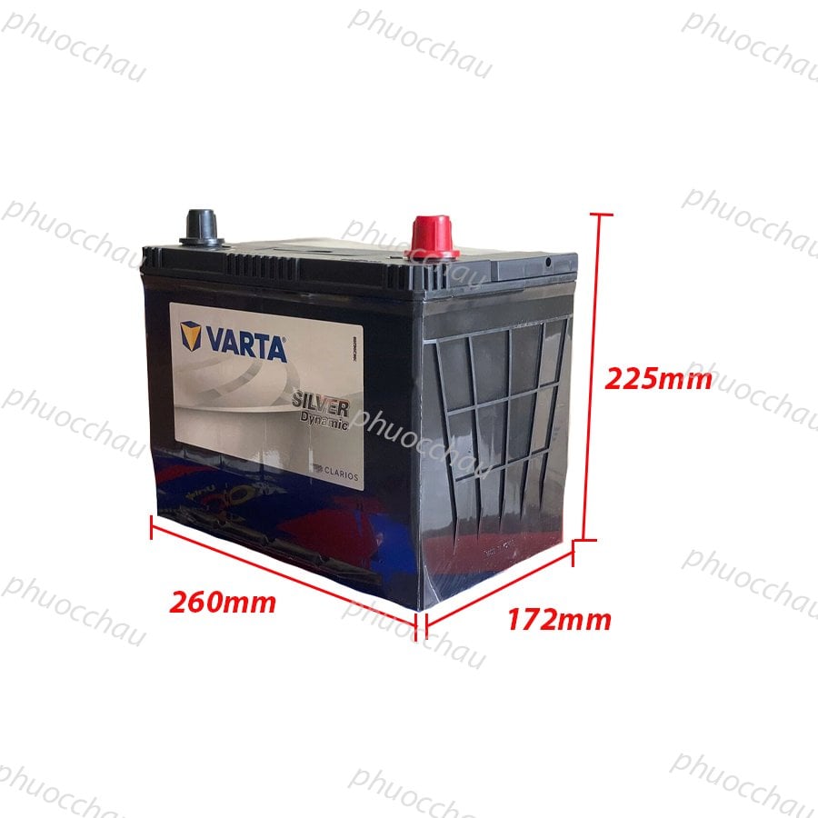 Ảnh minh họa Ắc Quy VARTA 100D26L (12V-75AH) 2