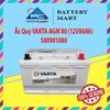 Ắc Quy VARTA AGM 80 LN4 (12V80Ah) 580901080