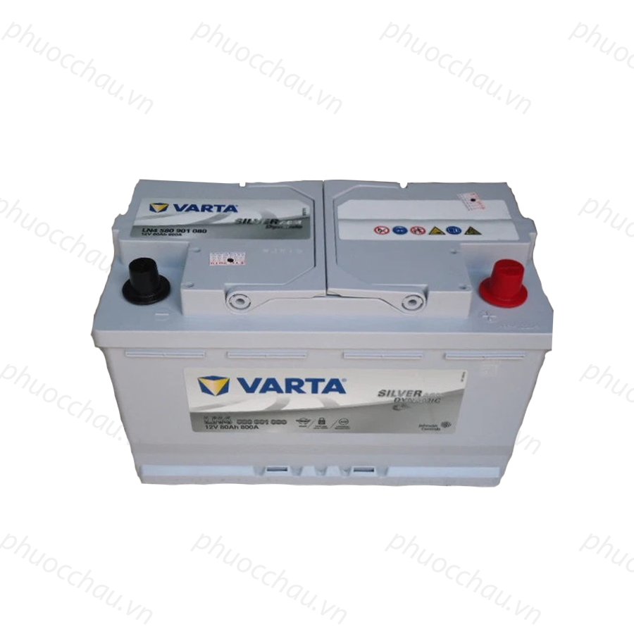Ảnh minh họa Ắc Quy VARTA AGM 80 LN4 (12V80Ah) 580901080 3