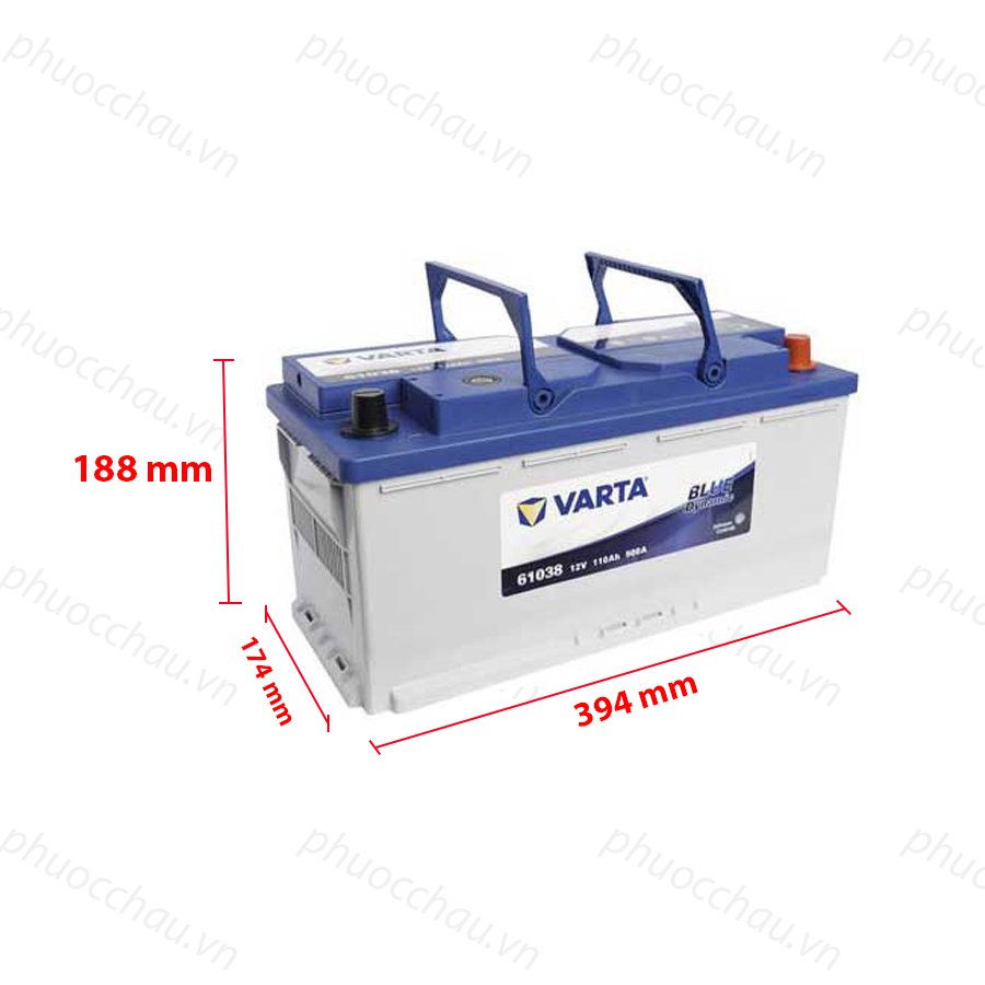 Ảnh minh họa Ắc Quy VARTA DIN 61038 (12V-110AH) 2