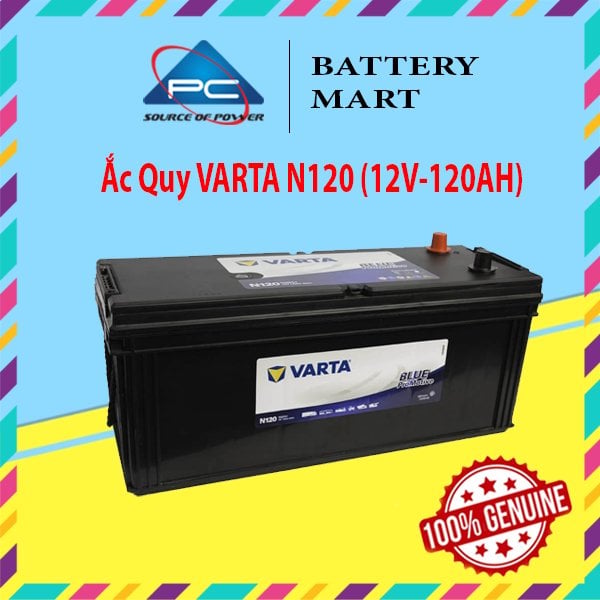 Ảnh minh họa Ắc Quy VARTA N120 (12V-120AH) 1