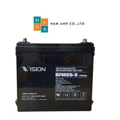  Ắc quy Vision 12V 55Ah, 6FM55-X dùng cho ups 