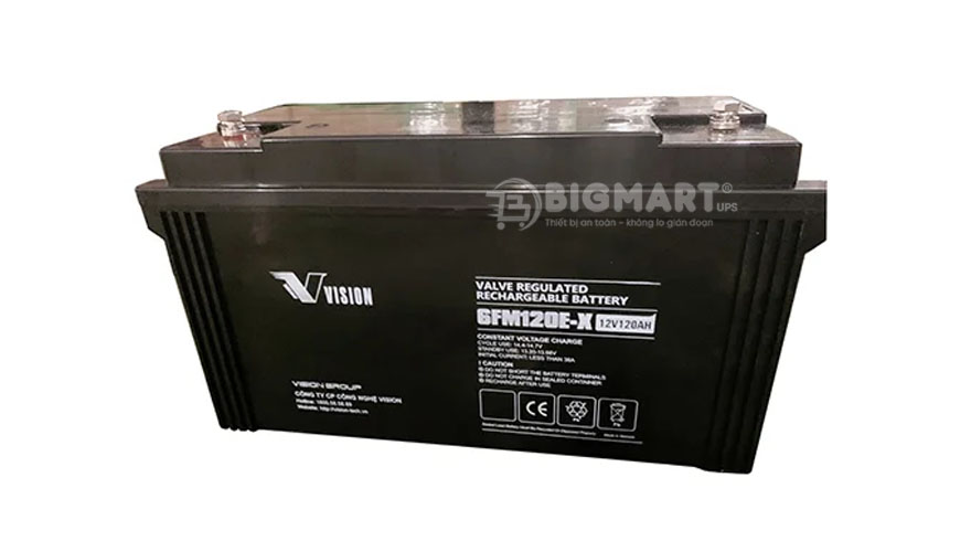 Ảnh minh họa Ắc quy Vision 6FM120E-X (12V-120Ah) 1