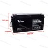 Ắc Quy VISION 6FM150D-X (12V-150AH)