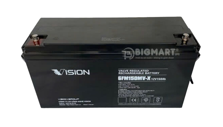 Ảnh minh họa Ắc quy Vision 6FM150MV-X (12V-150Ah) 3