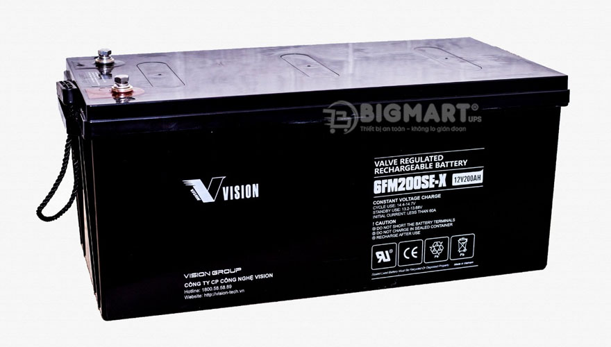 Ảnh minh họa Ắc quy Vision 6FM200SE-X (12V-200Ah) 1