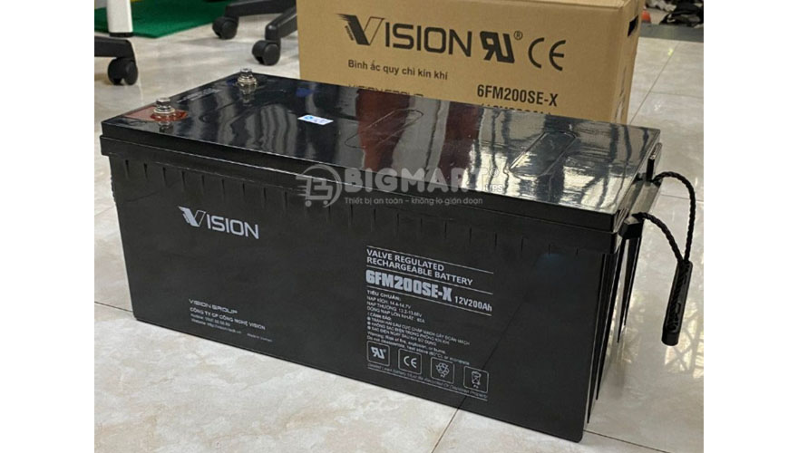 Ảnh minh họa Ắc quy Vision 6FM200SE-X (12V-200Ah) 3
