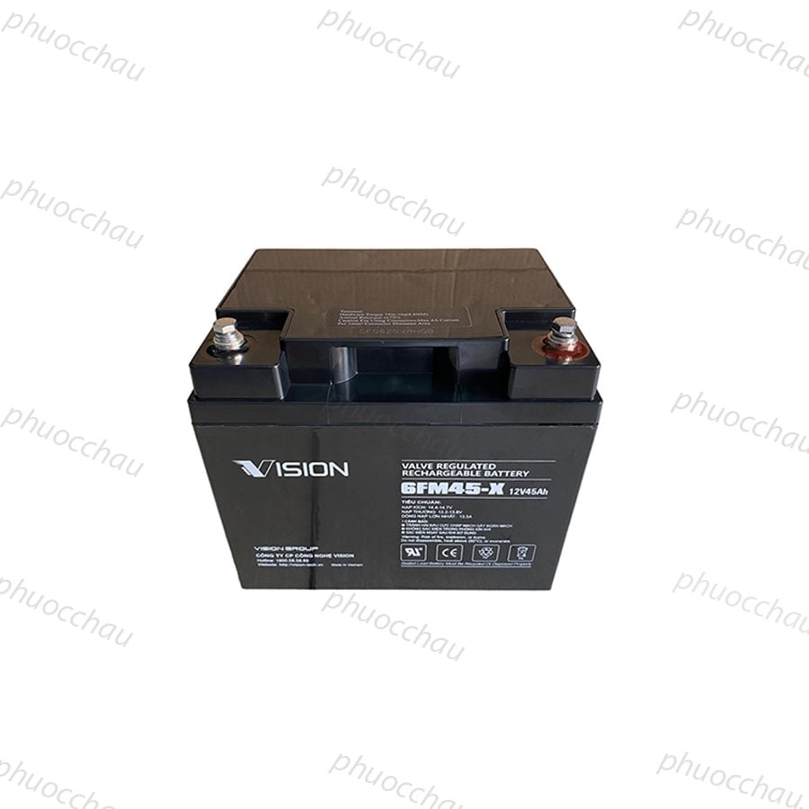 Ảnh minh họa Ăc Quy VISION 6FM45-X (12V-45AH) 3