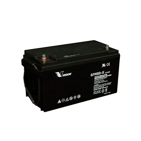 Ắc Quy VISION 6FM80-X (12V - 80AH)