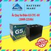 Ắc Quy Xe Điện GS CYC-6V 6V-225AH, acquy dùng cho xe golf, xe điện