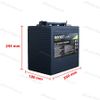 Ắc quy xe điện, xe golf Rocket L-125 (6V-240Ah)