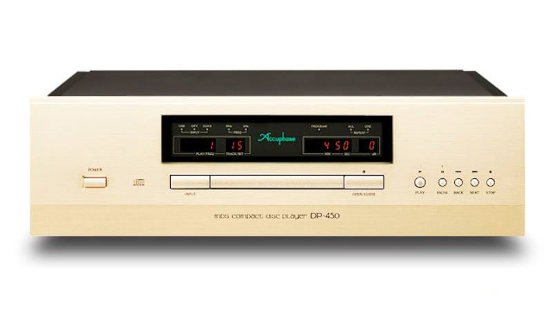 Ảnh minh họa Đầu CD Accuphase DP450, OPTICAL, COAXIAL (Hỗ trợ CD, SACD, CD-R/-RW, DVD-R/-RW/+R/+RW) 1