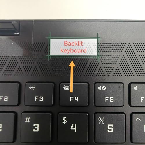Ảnh minh họa Thay Vỏ Laptop HP Omen 15-EK 15-EN 15-EN0013DX Series Laptop Top Cover Backlit Keyboard Assembly M00666-001 M00667-001 TPN-Q236 Q238 Black Replacement Upper Case Palmrest for Zin 3
