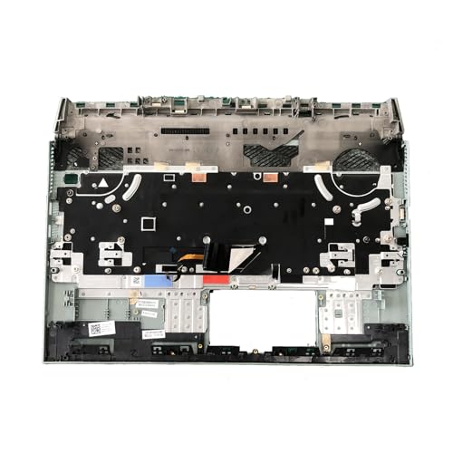 Ảnh minh họa Thay Vỏ Laptop DELL G15 5510 5511 5515 Upper Case 0NY2X4 NY2X4 New (red Backlit Keyboard) Replacement Laptop Palmrest with Backlit Keyboard for Zin 2