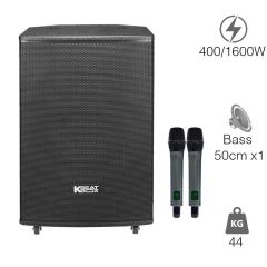  Loa Acnos 18S2, Bass 50cm, 400W RMS, Bluetooth 5.0, OPTICAL, GUITAR 
