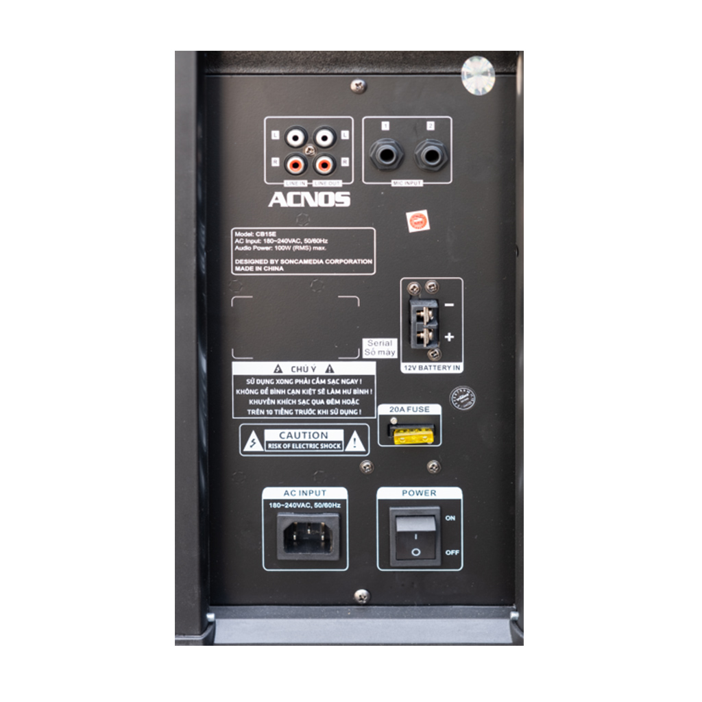 Ảnh minh họa ACNOS CB15E 3