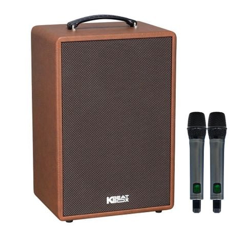 ACNOS Symphony – Loa karaoke di động 70W-400W, Bass 25, Kèm 2 Micro