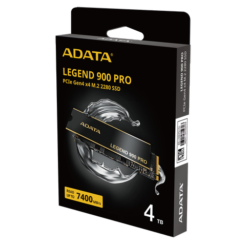 ADATA LEGEND 900 PRO 4TB – SSD NVMe PCIe Gen4 x4 SLEG-900P-4TCS