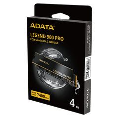  ADATA LEGEND 900 PRO 4TB – SSD NVMe PCIe Gen4 x4 SLEG-900P-4TCS 