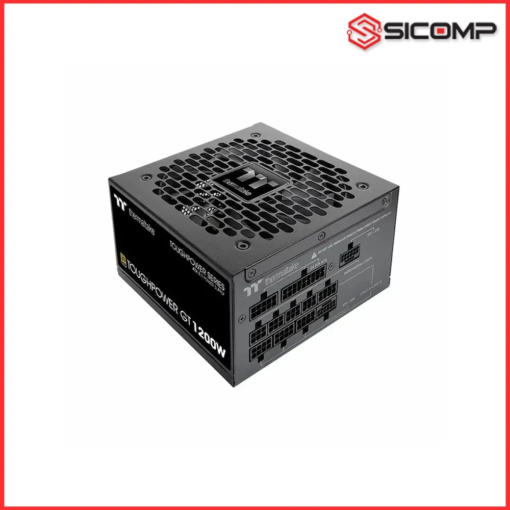 NGUỒN THERMALTAKE TOUGHPOWER GT 1200W 80 PLUS GOLD ATX 3.1 (SẴN 2 SỢI PCIE 5.1 NATIVE)