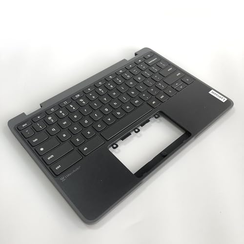 Ảnh minh họa Thay Vỏ Laptop Lenovo Chromebook 100E Gen4(82W0 82W1) Laptop Upper Case Palmrest Keyboard Assembly Part 11.6″ 5M11H62892 Top Cover Black Replacement for Zin 3