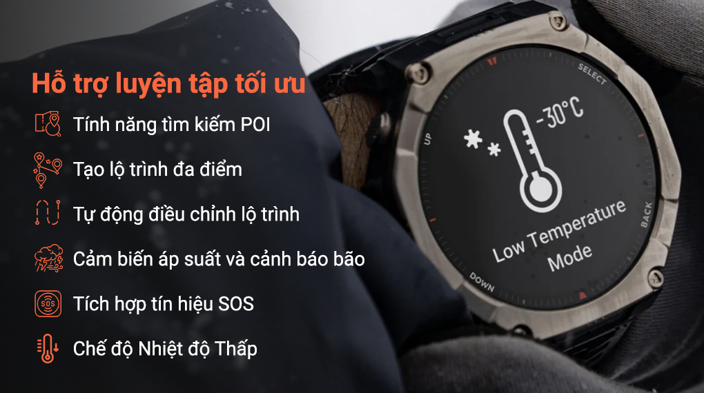 Ảnh minh họa Amazfit T-Rex Ultra 2 51mm dây silicone 2