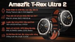  Amazfit T-Rex Ultra 2 51mm dây silicone 
