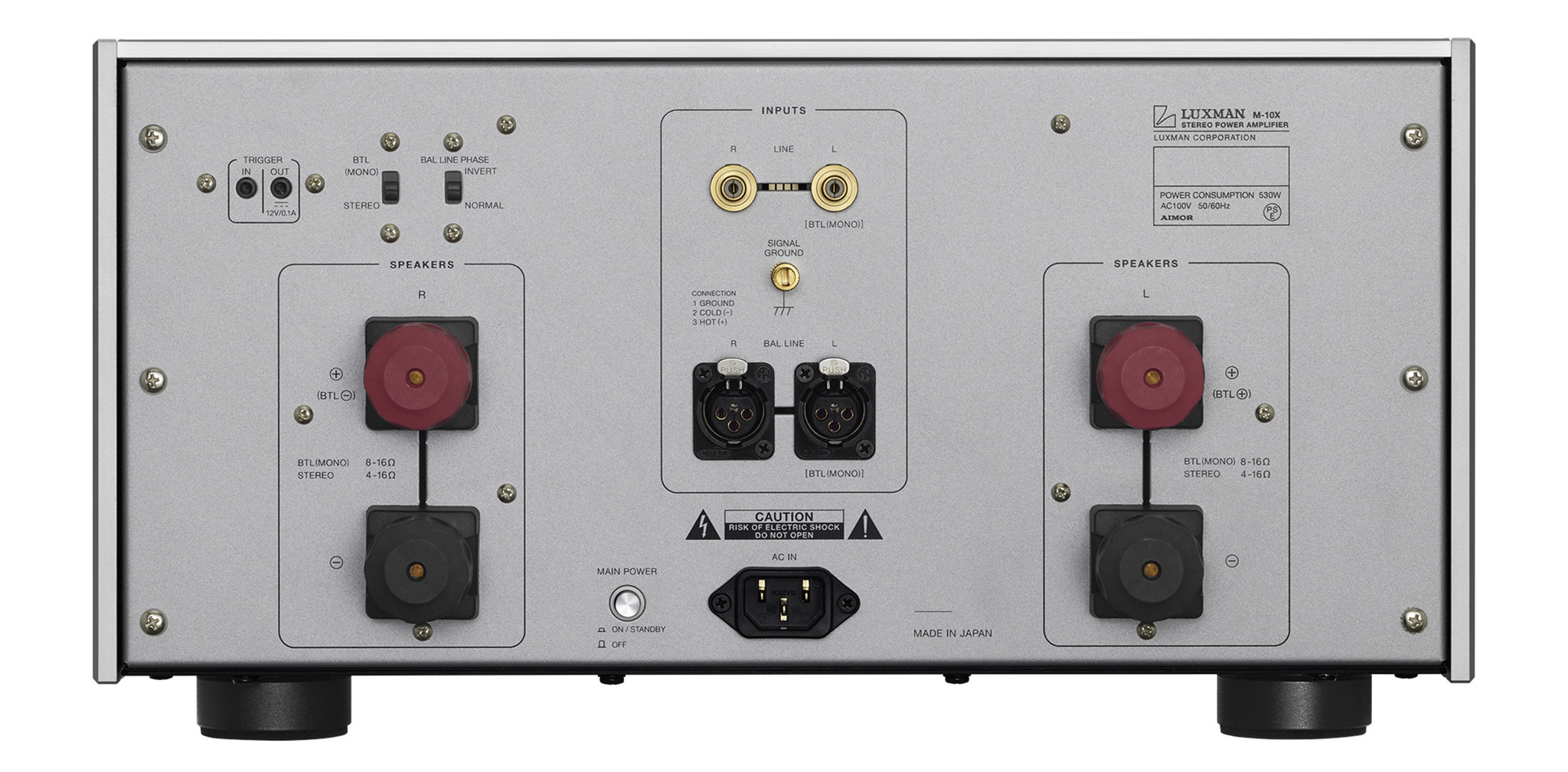 Ảnh minh họa Ampli Hi-end LUXMAN M-10X 1
