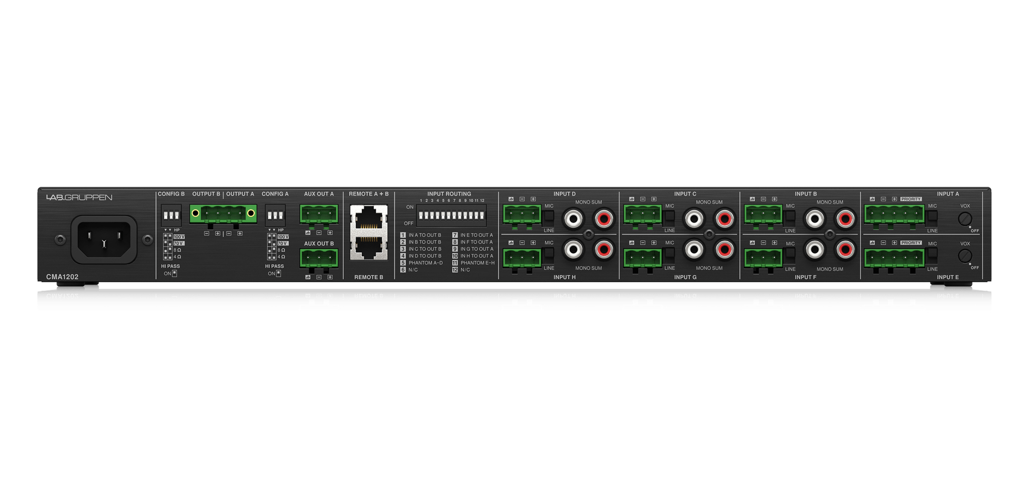 Ảnh minh họa Ampli Lắp Đặt Lab.Gruppen CMA1202 3