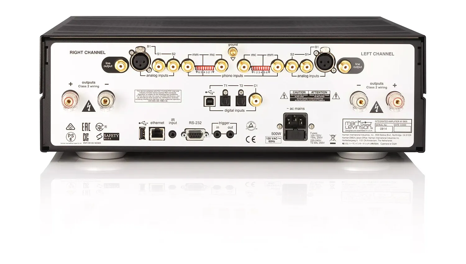 Ảnh minh họa Ampli Mark Levinson No 5805 3