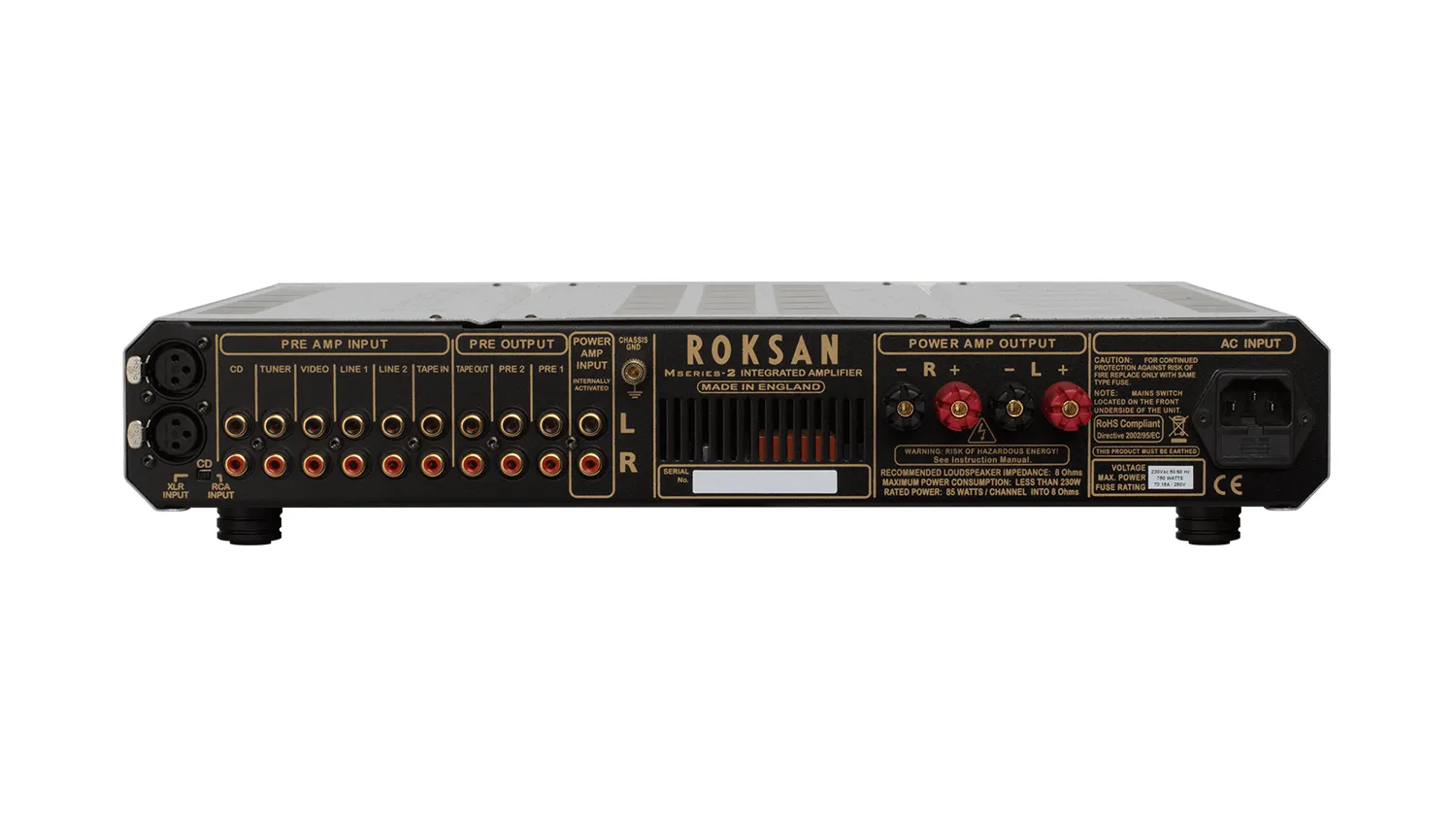 Ảnh minh họa Ampli Roksan Caspian M2 3