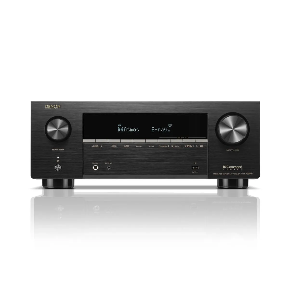 Ảnh minh họa Amply Denon AVR-X3900H (9.4 kênh, 105W, Dolby Atmos) 2