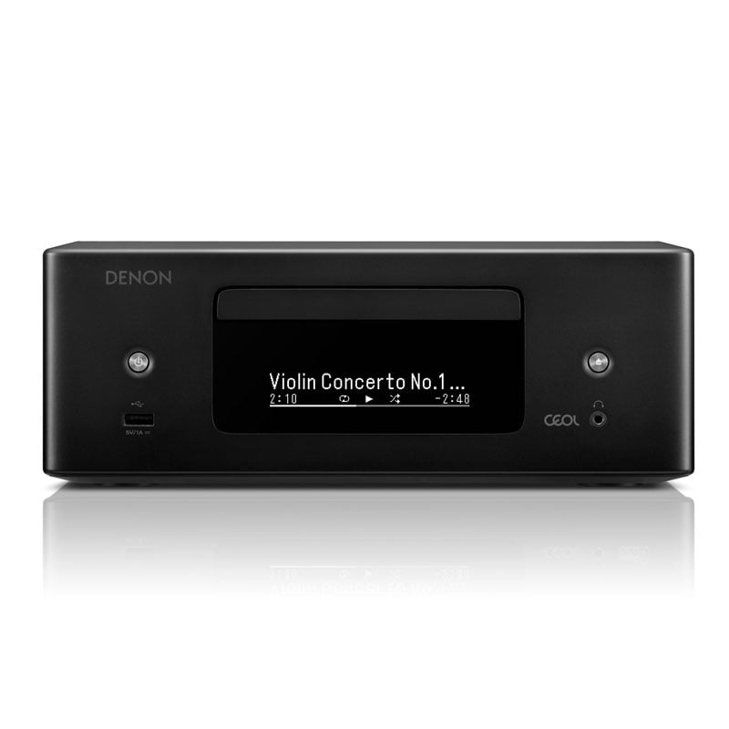Ảnh minh họa Amply Denon RCD-N12 (Hỗ trợ CD, DAC, Bluetooth, HEOS, 65W/CH ở 6 ohm) 1