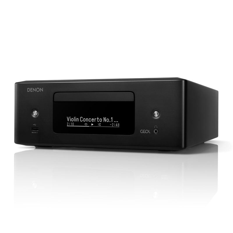 Ảnh minh họa Amply Denon RCD-N12 (Hỗ trợ CD, DAC, Bluetooth, HEOS, 65W/CH ở 6 ohm) 2