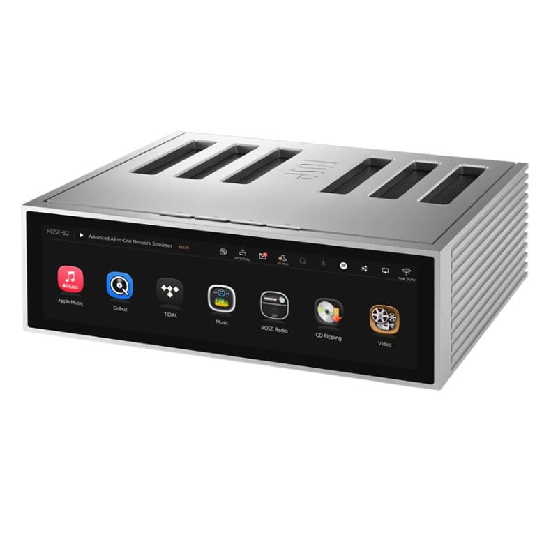 Ảnh minh họa Amply HiFi Rose RS520, 250W/kênh ở 8 Ohms, Bluetooth, Airplay 2 2