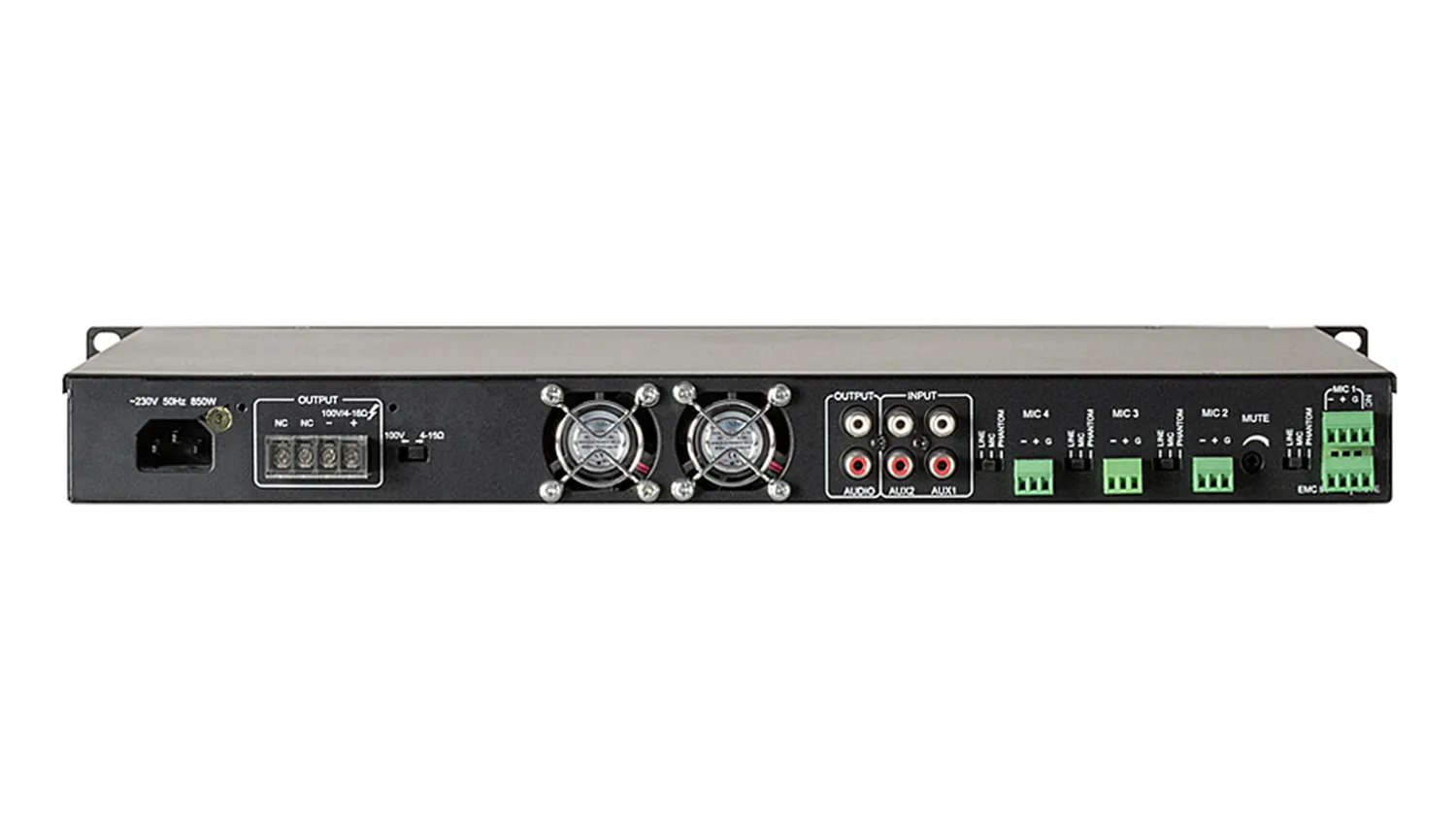 Ảnh minh họa Amply Liền Mixer ITC T-B60D 2