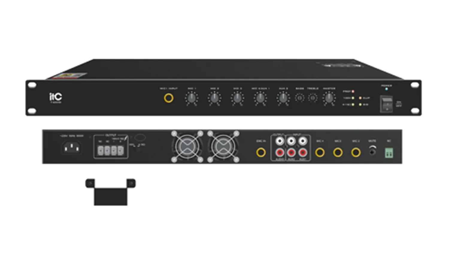 Ảnh minh họa Amply Liền Mixer ITC T-B650D 1