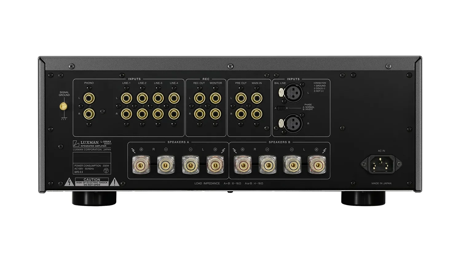 Ảnh minh họa Amply Luxman L550AXII 3
