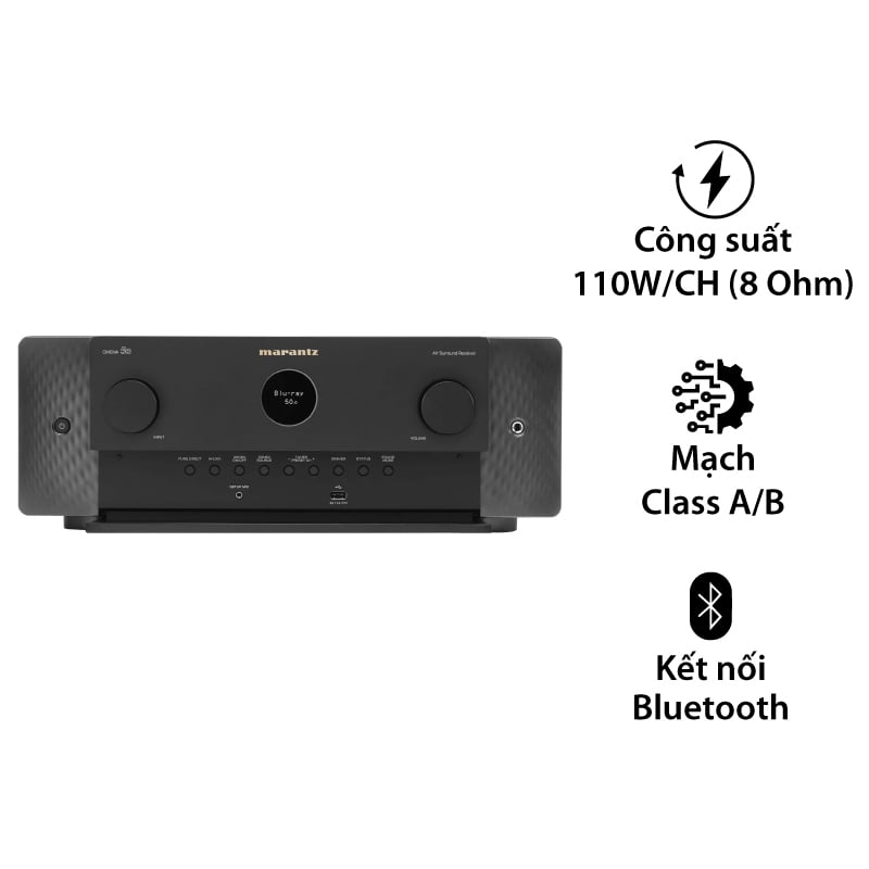 Amply Marantz Cinema 50, 9.4 kênh, 110W/CH 8 Ohms