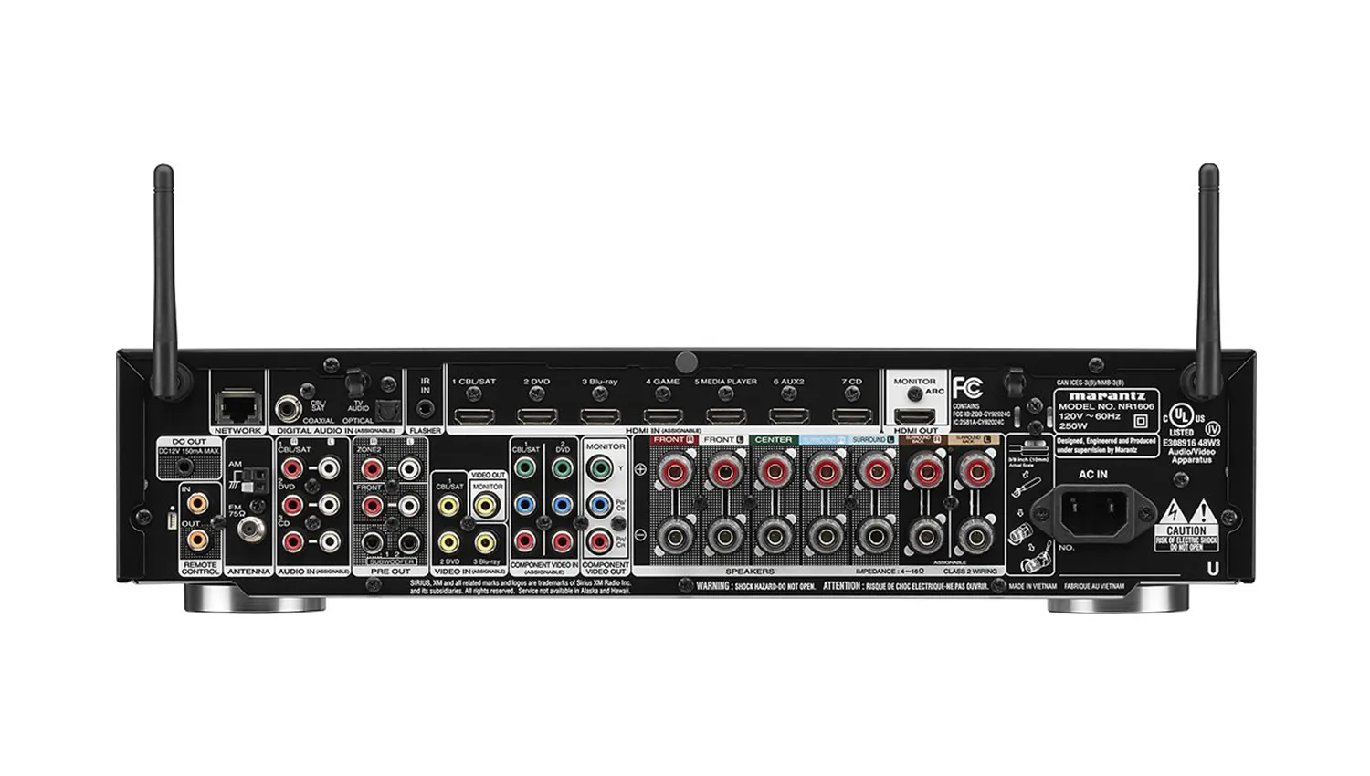 Ảnh minh họa Amply Marantz NR1606 3
