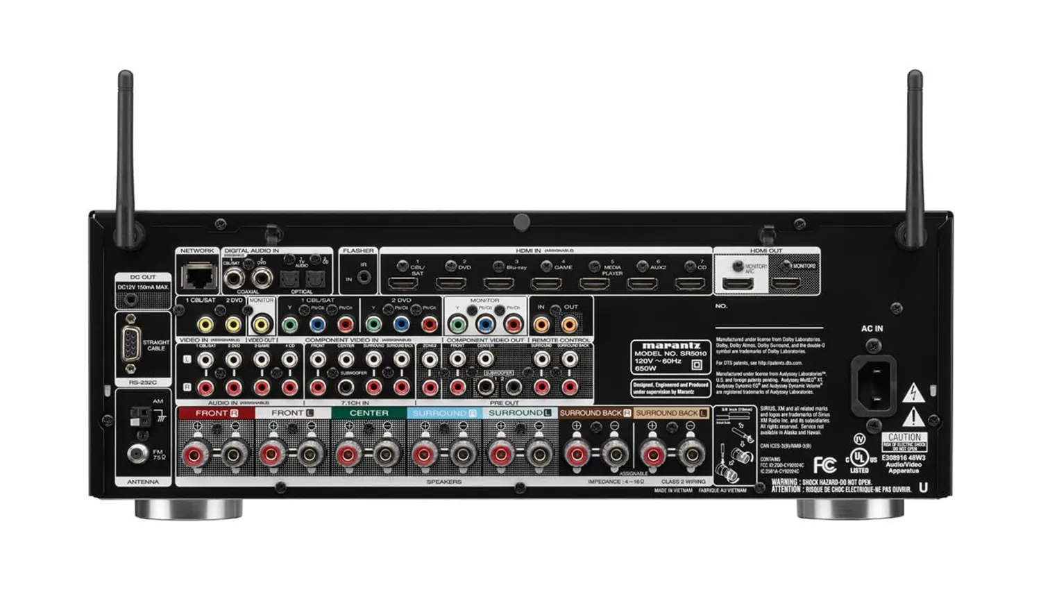 Ảnh minh họa Amply Marantz SR5010 3