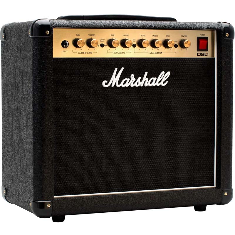 Ảnh minh họa Amply Marshall DSL5, 2 Kênh, Bass 25 cm, Công suất 5W 1