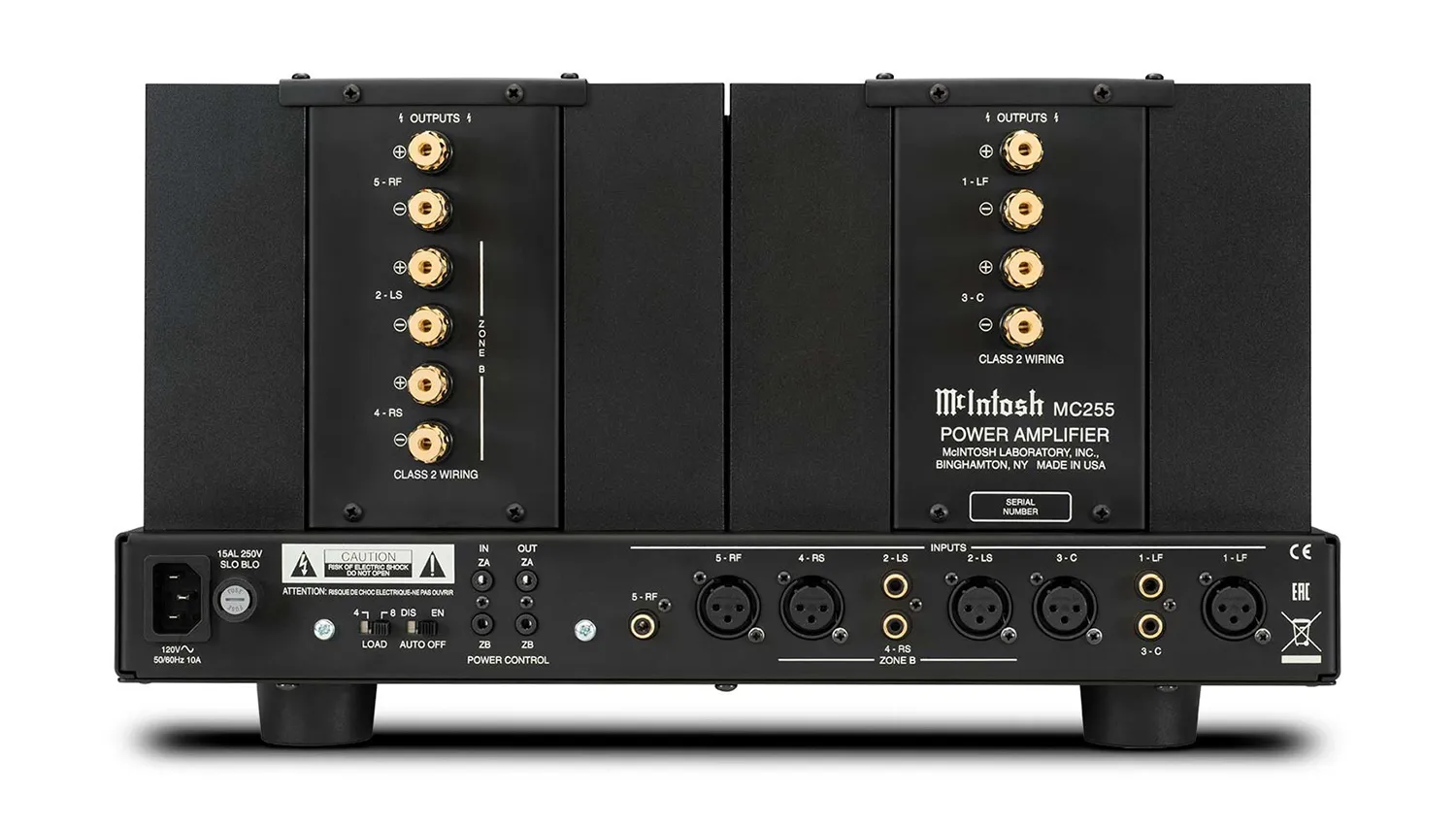 Ảnh minh họa Amply McIntosh MC255 (5 kênh) 3