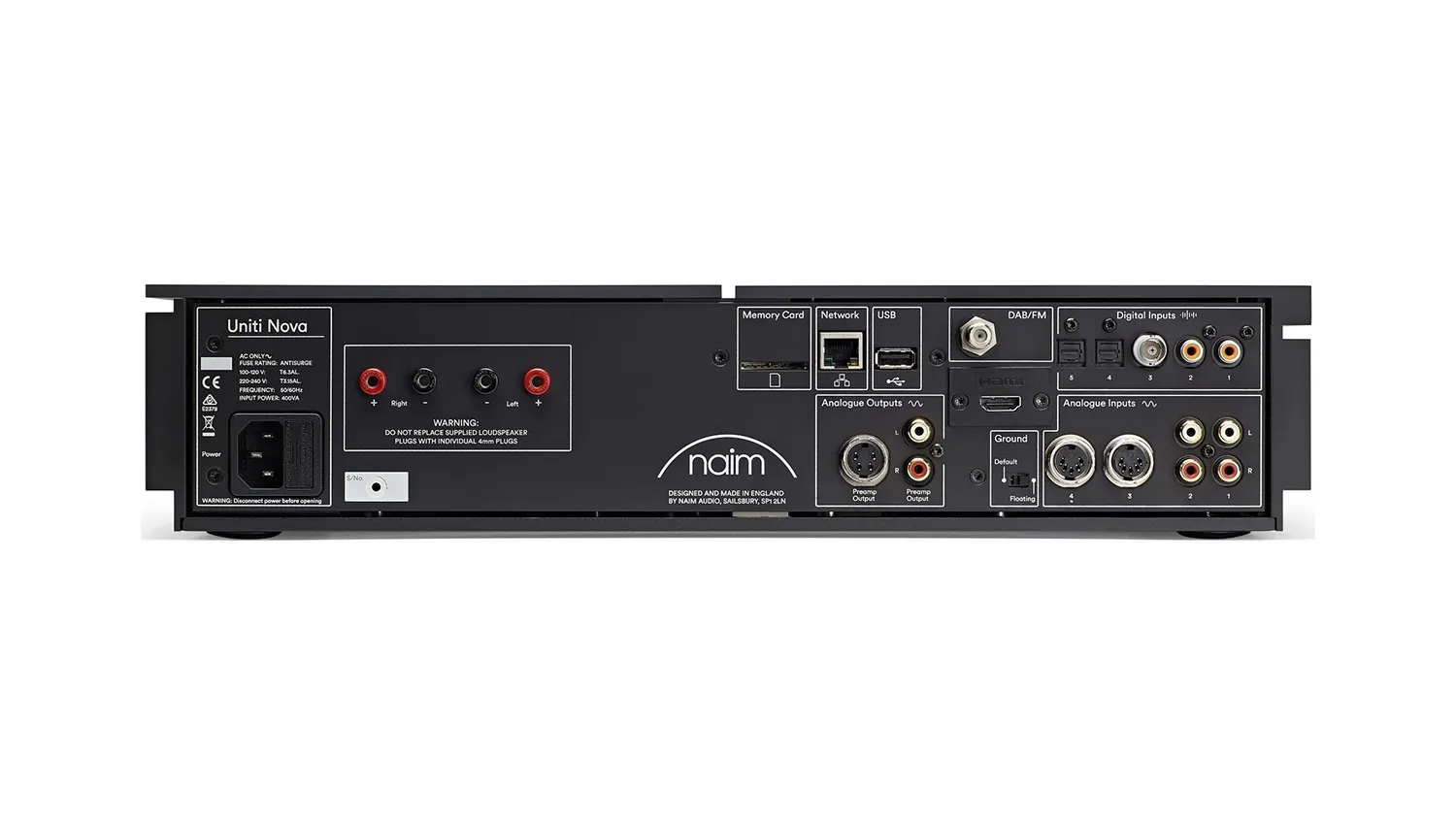 Ảnh minh họa Amply Music Server DAC Naim Uniti Nova 2